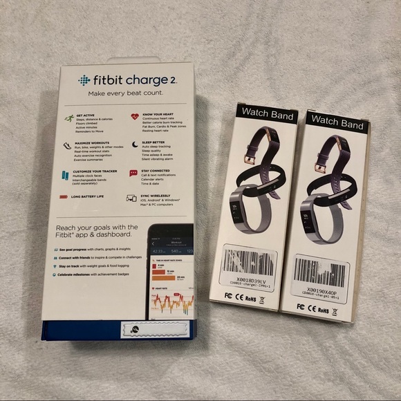 💙Fitbit Charge 2 Bundle - Picture 3 of 9